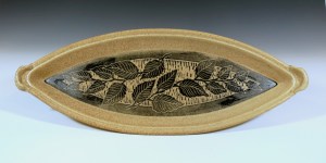 Carved Leaf Tray